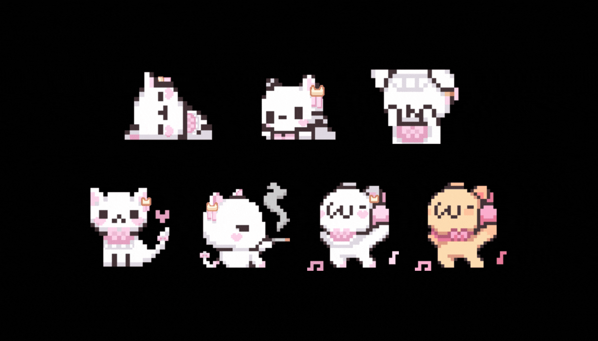 kie - pixel emotes